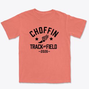 Choffin Career & Technical Center Track and Field Premium Heavyweight T-shirt