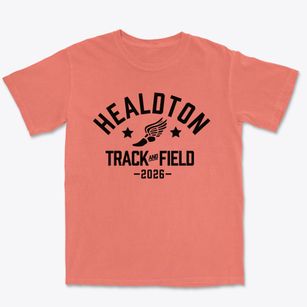 Healdton Elementary School Track and Field Premium Heavyweight T-shirt