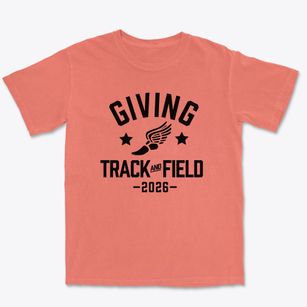 Giving Tree Montessori Center Track and Field Premium Heavyweight T-shirt
