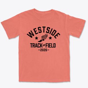 Westside High School Track and Field Premium Heavyweight T-shirt