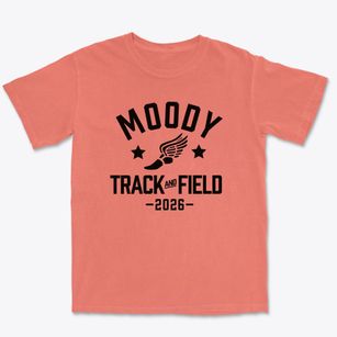 Moody High School Track and Field Premium Heavyweight T-shirt