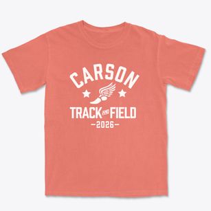 Carson Elementary School Track and Field Premium Heavyweight T-shirt
