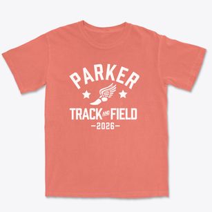 Francis Parker School Track and Field Premium Heavyweight T-shirt