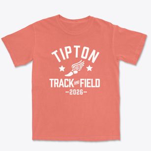 Tipton Senior High School Track and Field Premium Heavyweight T-shirt