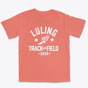 Luling Elementary School Track and Field Premium Heavyweight T-shirt