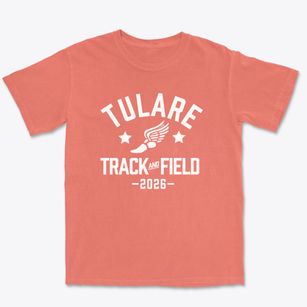 Tulare Technical Prep School Track and Field Premium Heavyweight T-shirt