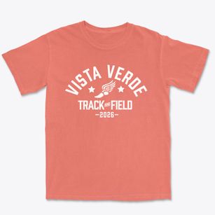 Vista Verde Middle School Track and Field Premium Heavyweight T-shirt