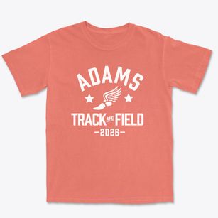 Adams Elementary School Track and Field Premium Heavyweight T-shirt