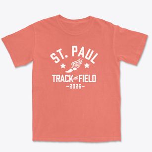 Saint Paul School Track and Field Premium Heavyweight T-shirt