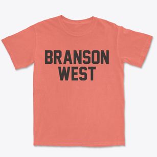 Branson West Missouri Classic Block Premium Heavyweight T-shirt