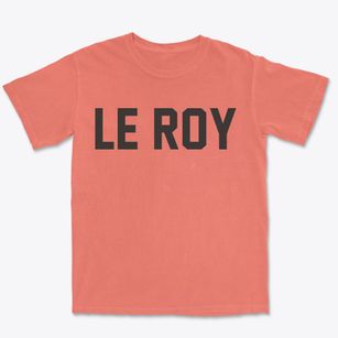 Le Roy Michigan Classic Block Premium Heavyweight T-shirt