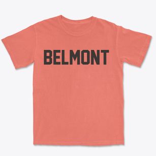 Belmont North Carolina Classic Block Premium Heavyweight T-shirt