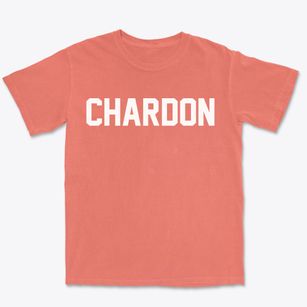 Chardon Ohio Classic Block Premium Heavyweight T-shirt