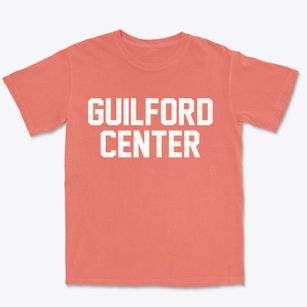 Guilford Center Connecticut Classic Block Premium Heavyweight T-shirt