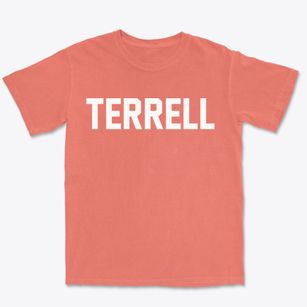 Terrell Texas Classic Block Premium Heavyweight T-shirt