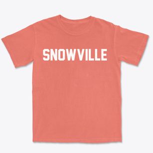 Snowville Virginia Classic Block Premium Heavyweight T-shirt