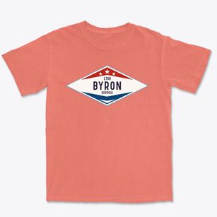 Byron Georgia Diamond Star Premium Heavyweight T-shirt