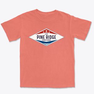 Pine Ridge Pennsylvania Diamond Star Premium Heavyweight T-shirt