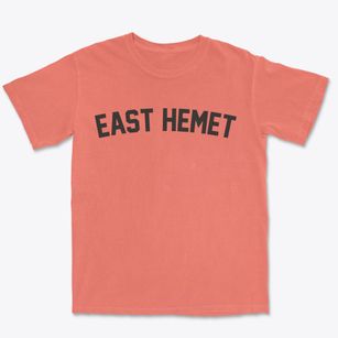 East Hemet California Classic Curve Premium Heavyweight T-shirt