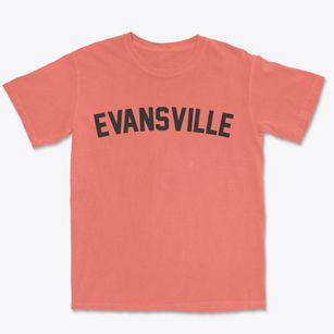 Evansville Alaska Classic Curve Premium Heavyweight T-shirt