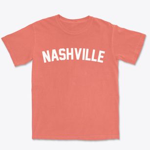 Nashville North Carolina Classic Curve Premium Heavyweight T-shirt