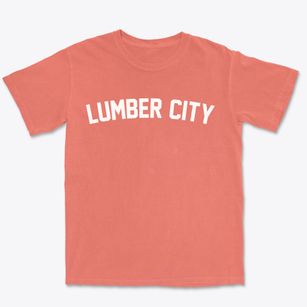 Lumber City Georgia Classic Curve Premium Heavyweight T-shirt
