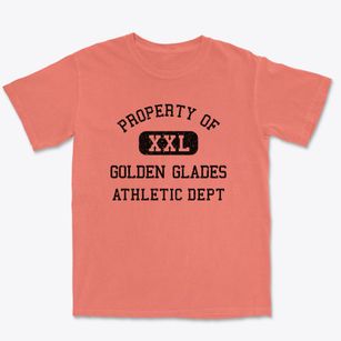 Golden Glades Florida Athletic Dept Premium Heavyweight T-shirt