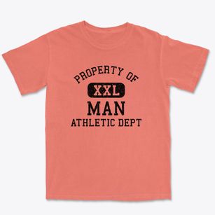 Man West Virginia Athletic Dept Premium Heavyweight T-shirt