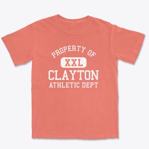 Clayton Illinois Athletic Dept Premium Heavyweight T-shirt