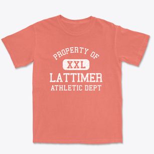 Lattimer Pennsylvania Athletic Dept Premium Heavyweight T-shirt