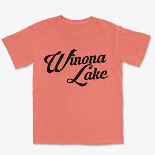 Winona Lake Indiana Vintage Team Premium Heavyweight T-shirt