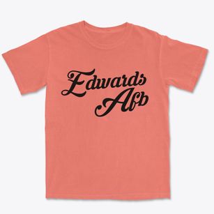 Edwards Afb California Vintage Team Premium Heavyweight T-shirt