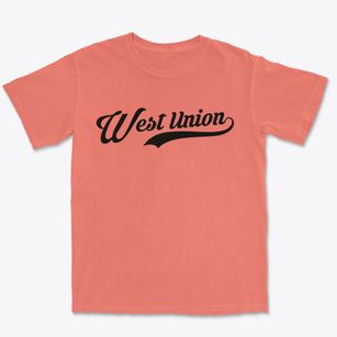 West Union New York Vintage Team Premium Heavyweight T-shirt