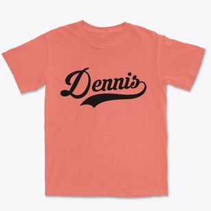 Dennis Massachusetts Vintage Team Premium Heavyweight T-shirt