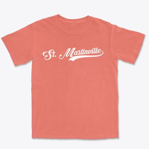 St. Martinville Louisiana Vintage Team Premium Heavyweight T-shirt