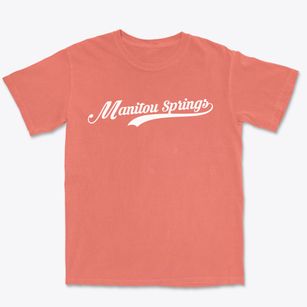 Manitou Springs Colorado Vintage Team Premium Heavyweight T-shirt