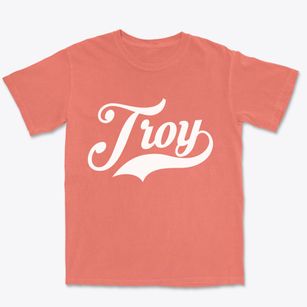 Troy Maine Vintage Team Premium Heavyweight T-shirt