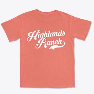 Highlands Ranch Colorado Vintage Team Premium Heavyweight T-shirt