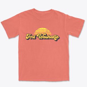 Fort Washakie Wyoming Sublime Sunset Premium Heavyweight T-shirt