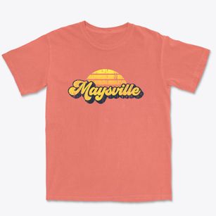 Maysville Oklahoma Sublime Sunset Premium Heavyweight T-shirt