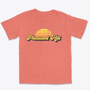 Pleasant Hill Louisiana Sublime Sunset Premium Heavyweight T-shirt