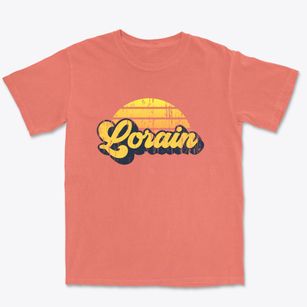 Lorain Wisconsin Sublime Sunset Premium Heavyweight T-shirt
