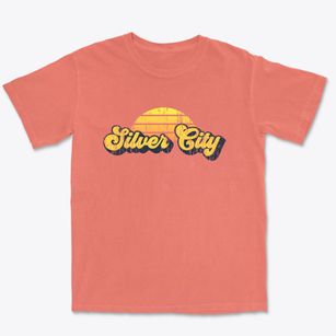 Silver City Iowa Sublime Sunset Premium Heavyweight T-shirt