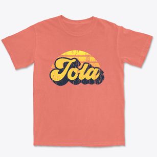 Iola Pennsylvania Sublime Sunset Premium Heavyweight T-shirt