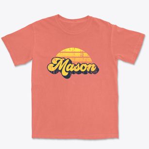 Mason Michigan Sublime Sunset Premium Heavyweight T-shirt