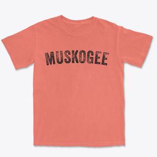 Muskogee Oklahoma Timeless Retro Premium Heavyweight T-shirt