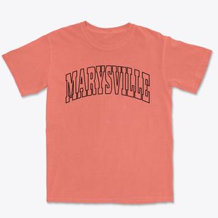 Marysville Washington Trendy Block Premium Heavyweight T-shirt