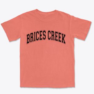 Brices Creek North Carolina Varsity Premium Heavyweight T-shirt