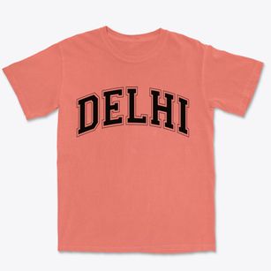 Delhi Louisiana Varsity Premium Heavyweight T-shirt