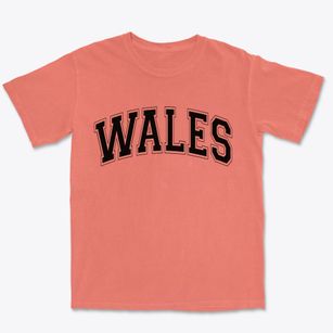 Wales Maine Varsity Premium Heavyweight T-shirt